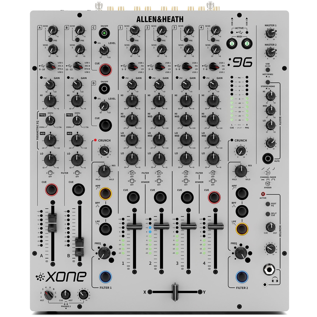 Allen and Heath Xone:96 6-Channel Analog DJ Mixer