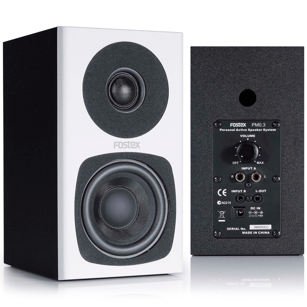 Fostex PM0.3 3 inch Active Studio Monitors - Pair