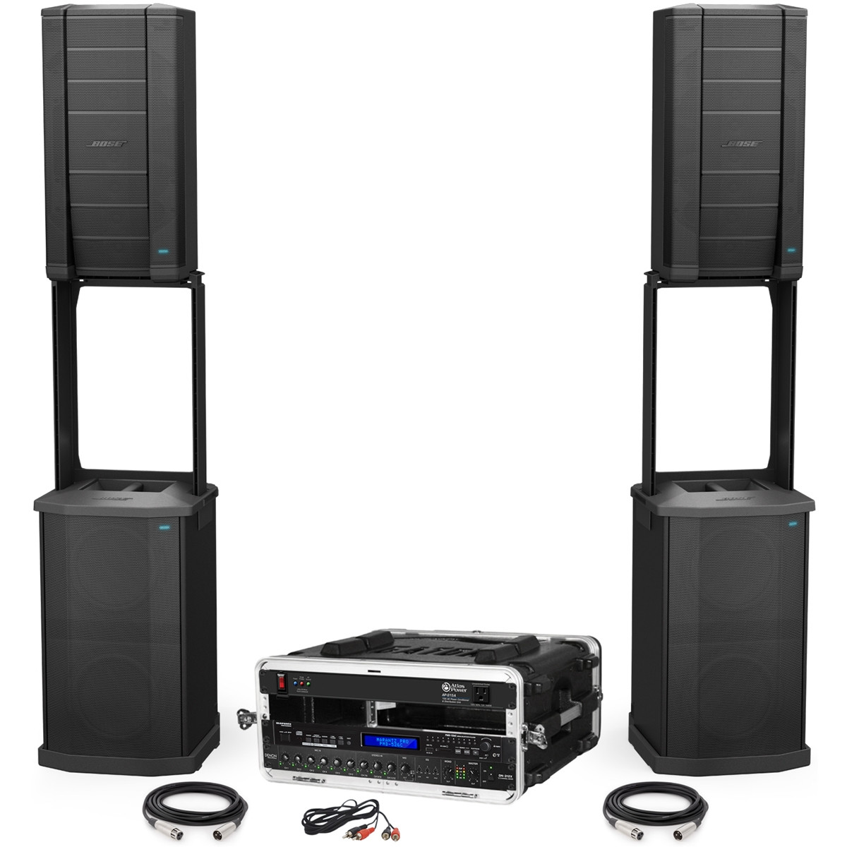 Bose F1 Dual Flexible Array Portable Church Sound System with 4000