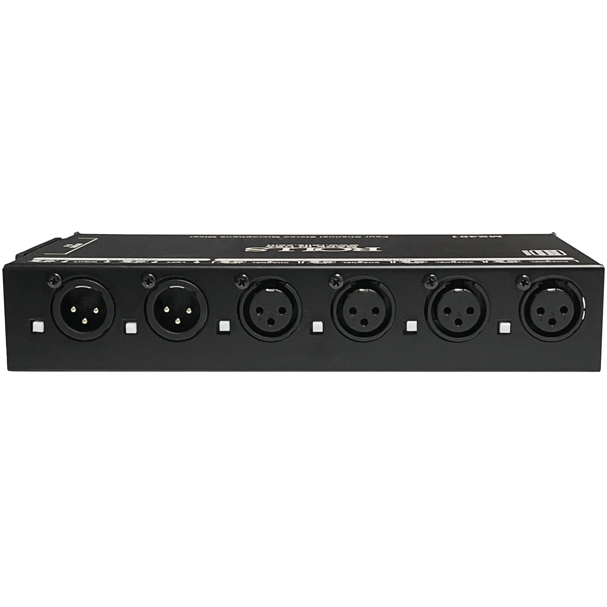 Rolls MX401 4-Channel XLR Stereo Mic or Line Mixer