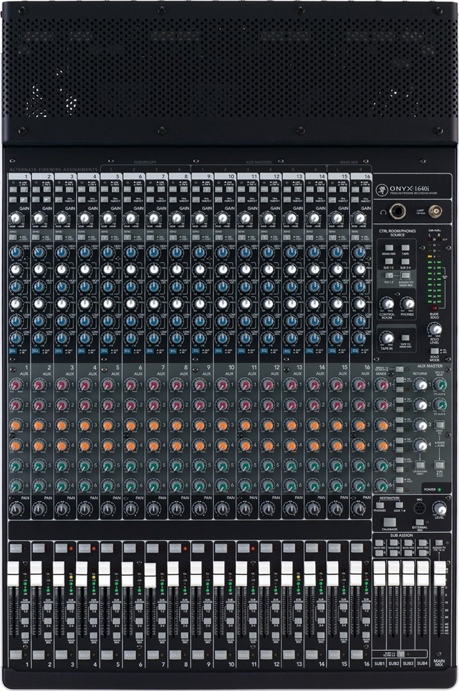 Mackie Onyx 1640i 16 Channel FireWire Recording Mixer