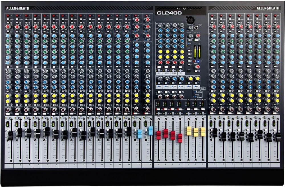 Allen & Heath GL2400-16 16 Channel Live Sound Mixer