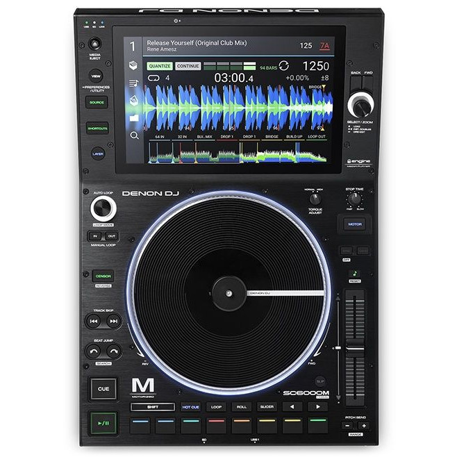 Denon DJ SC6000M PRIME Professional DJ Media Player with 8.5-inch
