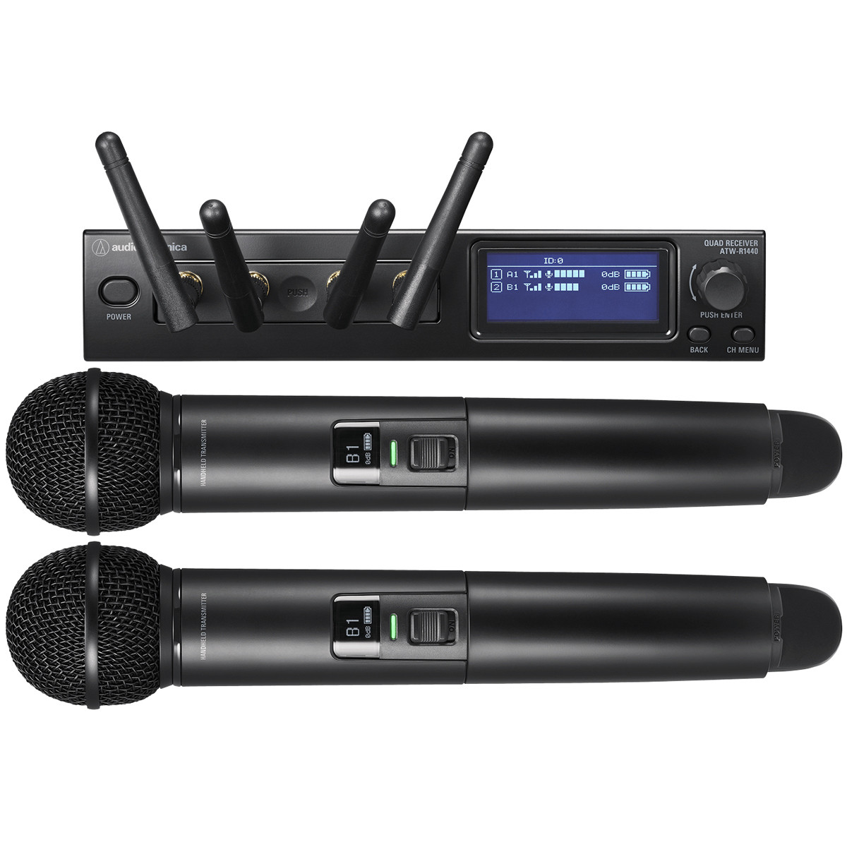 Audio-Technica ATW-1422 System 20 PRO Dual Digital Wireless Combo