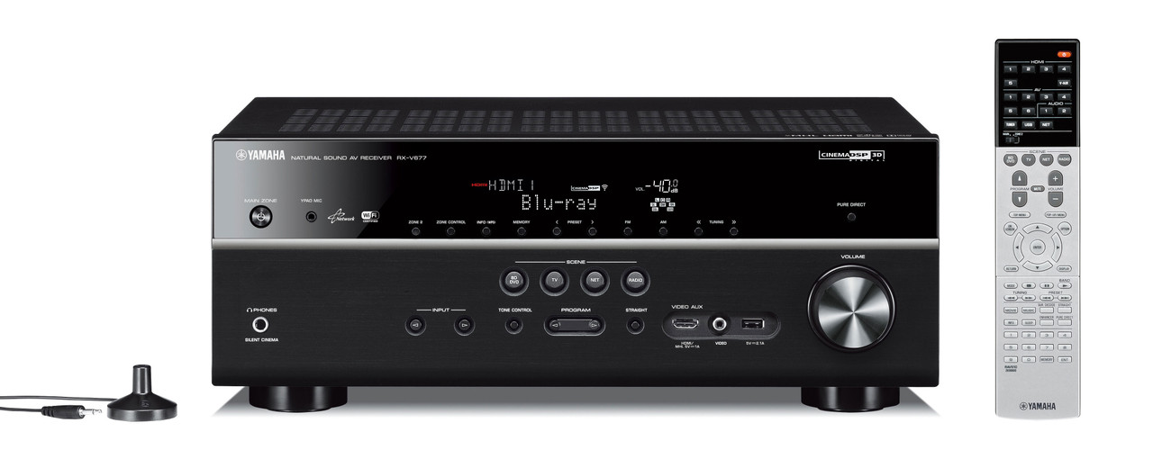 Yamaha RX-V677 7.2 Channel AV Receiver
