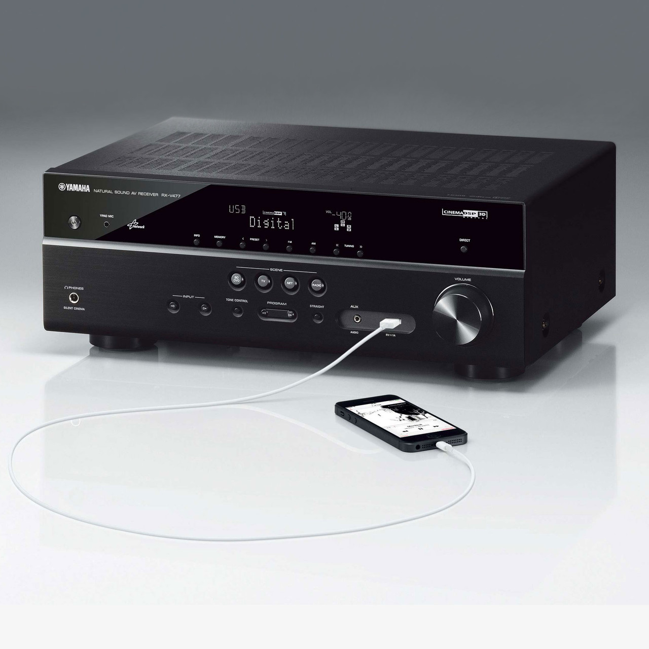 Yamaha RX-V477 5.1 Channel AV Receiver