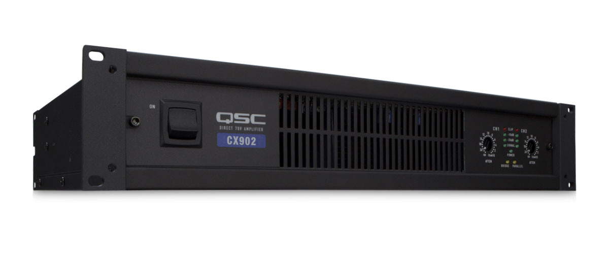 QSC CX902 2 Channel Low-Z Power Amplifier