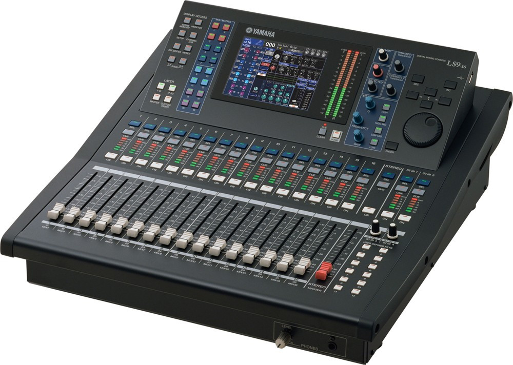 YAMAHA LS9-16 4chアウトカード付き Yamaha LS9-16 16 Channel Digital Mixing Console