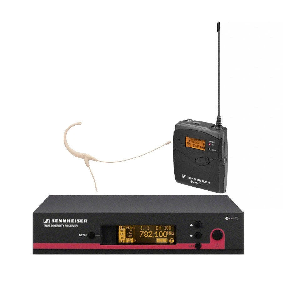 Sennheiser EW 100 G3 LE Wireless Headset Microphone System with