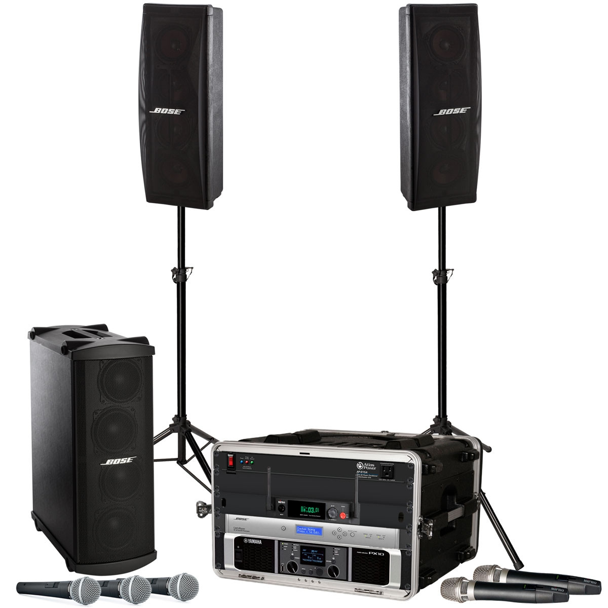 Bose Gymnasium System with 2 402 Series IV Loudspeakers, MB4