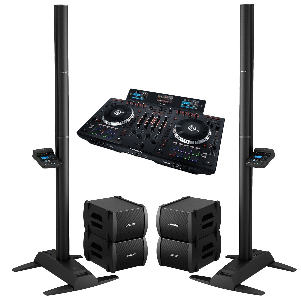Bose DJ Sound System with L1 Model II Double B1 Bass Module with