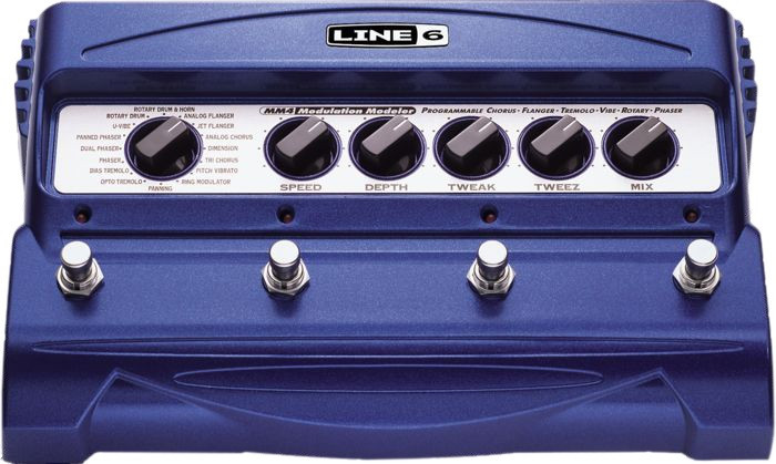Line 6 MM4 Modulation Modeler Guitar Effects Pedal
