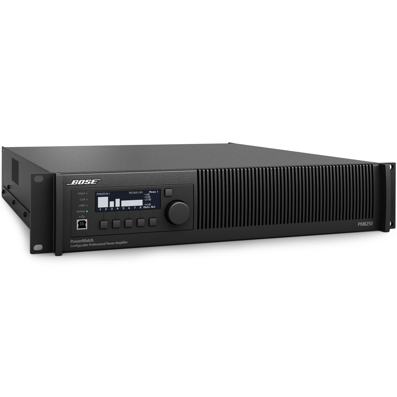 Bose PowerMatch PM8250 8-Channel Configurable Power Amplifier 2000