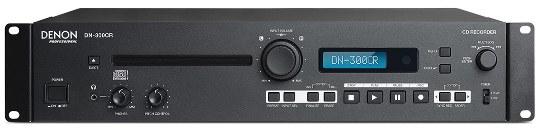 CDレコーダー DENON PROFESSIONAL DN-300CR Denon Professional DN-300CR CD Recorder