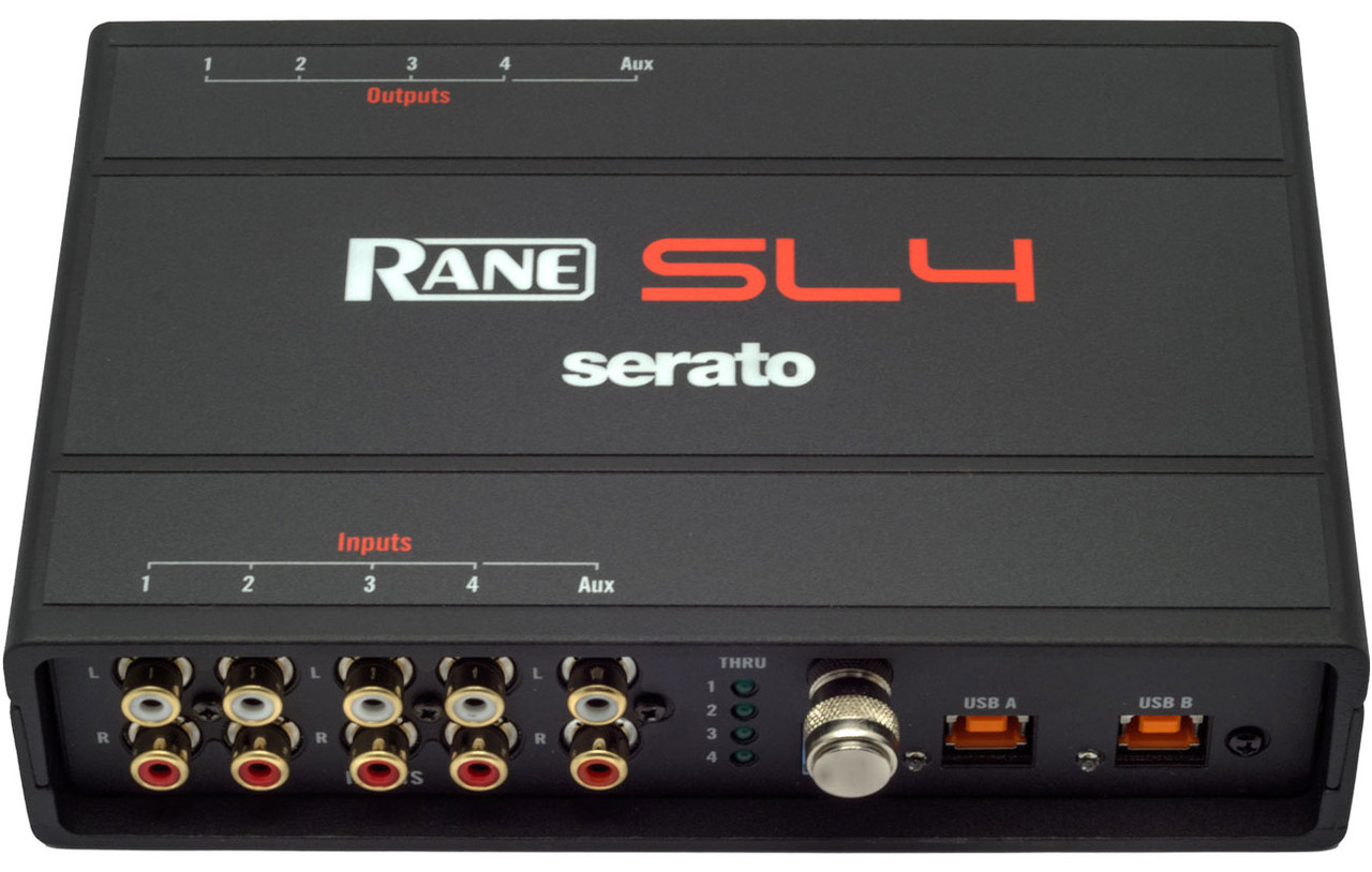 RANE SL4 SERATO DJ 箱付き USB付属品あり Rane DJ SL4 Interface for Serato
