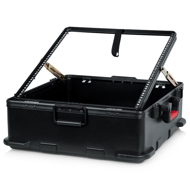 Gator GTSA-MIX12PU Molded Mixer Case with 12U Pop-Up Rack Rails