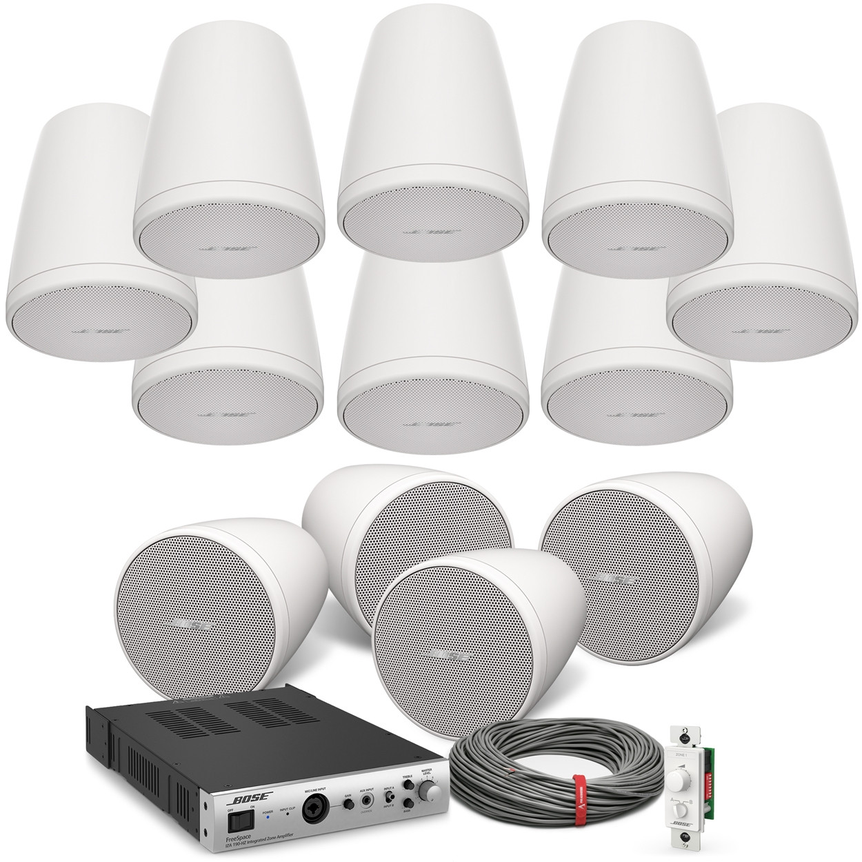 Bose Retail Store Sound System with 12 Pendant Mount FreeSpace