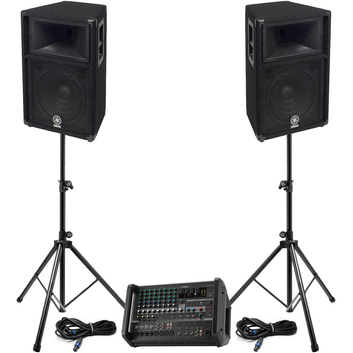Church Sound System with 2 Yamaha S112V Loudspeakers and Yamaha