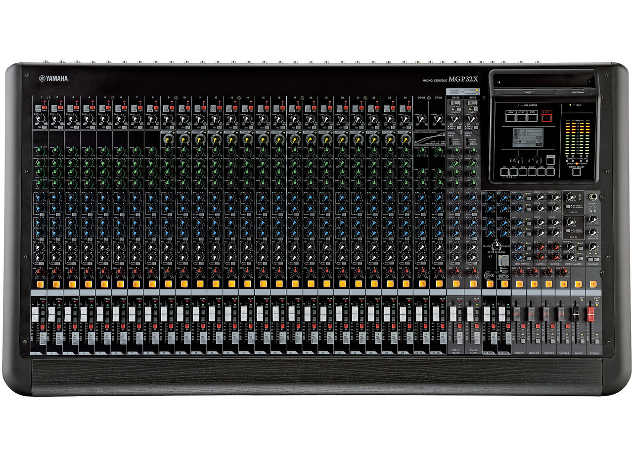 Auditorium Sound System with Yamaha MGP32X Mixing Console 4 Bose