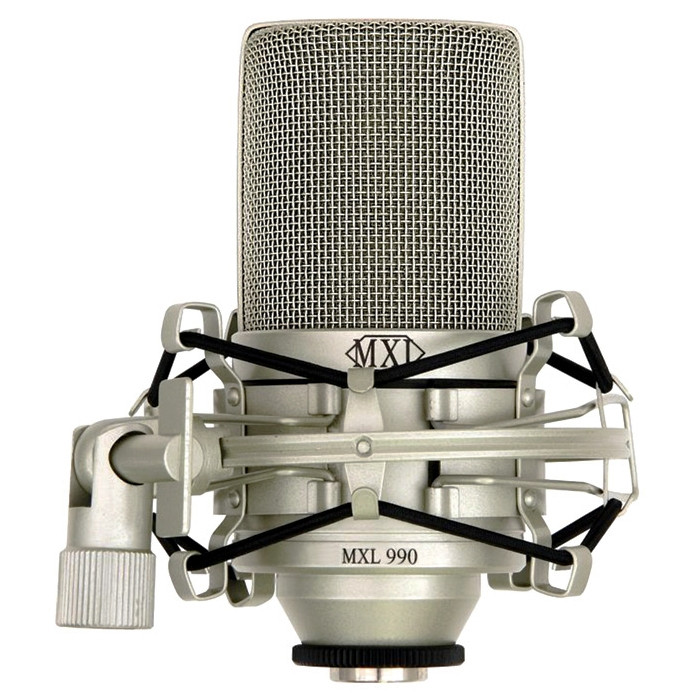 マイク MXL 990 Condenser Microphone with Shockmount and Carrying Case