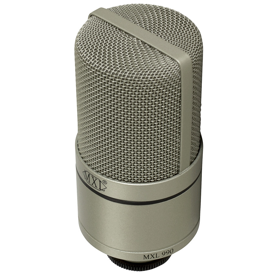 MXL 990 Condenser Microphone with Shockmount and Carrying Case