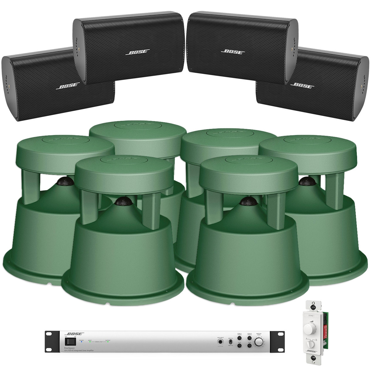 Bose Outdoor Sound System with 6 FreeSpace 360P and 4 FreeSpace