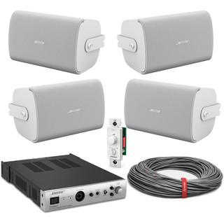 Bose Retail Store Sound System with 4 FreeSpace FS4SE Surface