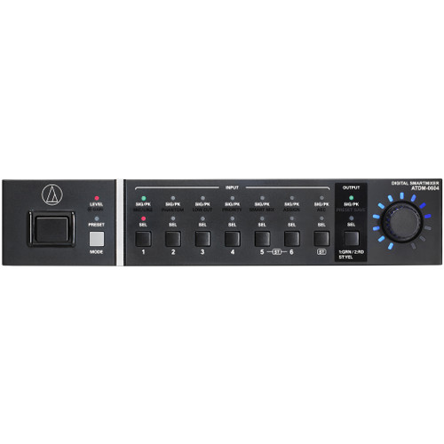 Audio-Technica ATDM-0604 6-Channel Digital SmartMixer (Discontinued)