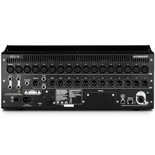 Allen & Heath SQ-5 48-Channel 36-Bus Digital Mixer with 16+1 Motorized Faders