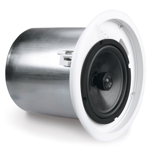 QSC AC-C8T 8" 2-Way In-Ceiling Loudspeaker 70V/100V Transformer with 8 Ohm Bypass - Pair