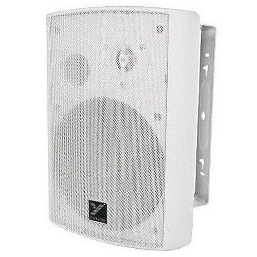 Hardware Store Indoor Outdoor Sound System with 8 Weather Resistant Yorkville Speakers and Power Amplifier (Discontinued)