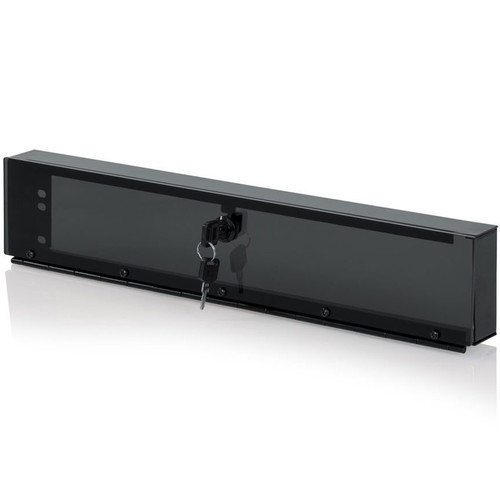 Gator Frameworks GRW-PNLSECPLX-2 2U Hinged Plexi Security Panel (Discontinued)