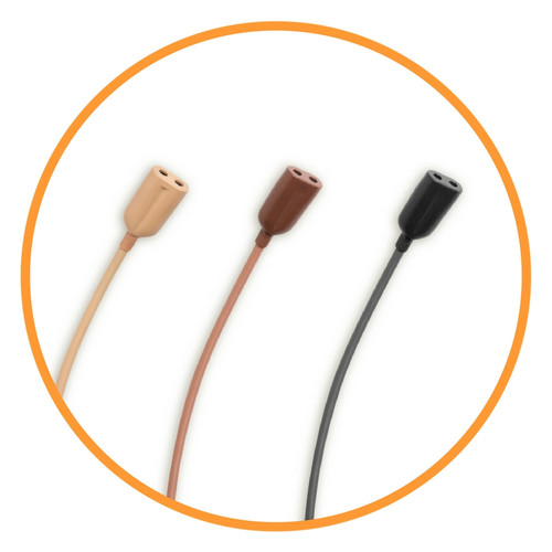 Point Source CO2-8WL Series8 Dual Omni Lavalier Microphone