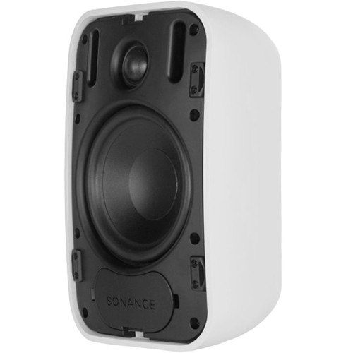 Sonance PS-S53T MKII Professional Series 5.25" 2-Way 90W 70V/100V Surface Mount Loudspeakers - White Pair