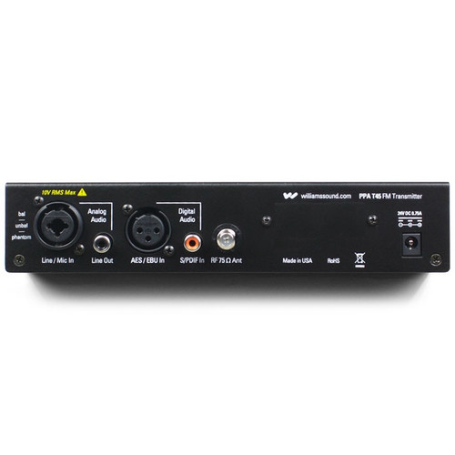 Williams Sound FM 457 Personal PA FM Assistive Listening System (4 Receivers) ADA Compliant (Discontinued)