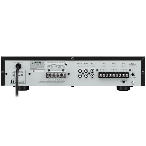 Outdoor Hospitality Sound System with 2 TOA GS-302 Garden Speakers and 4 H-3WP Wide Dispersion Outdoor Speakers