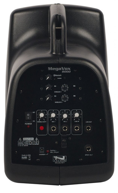 Anchor Audio Mega-BPDUAL MegaVox Basic Package DUAL with 2 Wireless Collar Microphones (Discontinued)