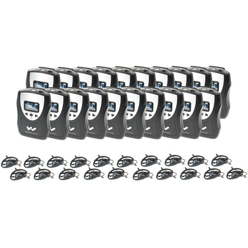 Williams AV PPA R38-20 20-Pack FM Receiver Bundle