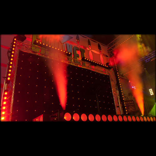 CHAUVET DJ Geyser P4 Illuminated Vertical Fog Machine (Discontinued)