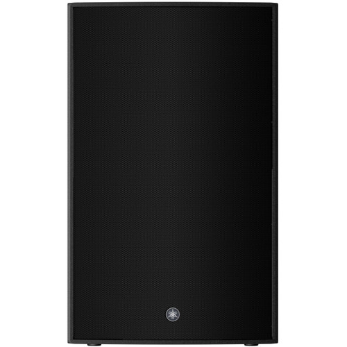 Yamaha DZR315-D 15" 3-Way 2000W Bi-Amplified Powered Loudspeaker with Dante - Black