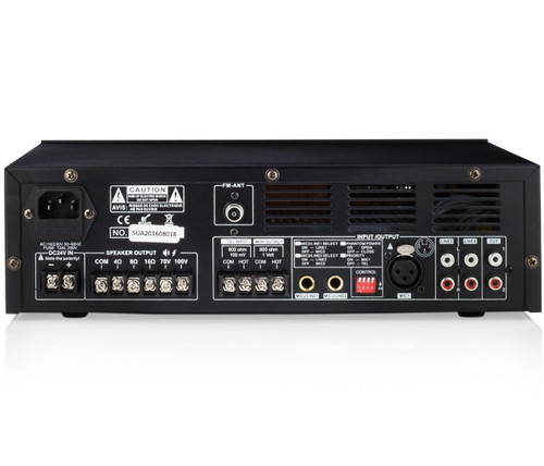 Command and Control Room Sound System with Bose Professional EdgeMax EM180 Premium In-Ceiling Loudspeaker and Pure Resonance Audio MA30BT Bluetooth Mixer Amplifier