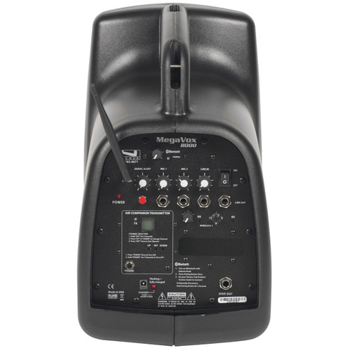 Anchor Audio MEGA-8000XU1 MegaVox Pro Portable Public Address System with Bluetooth, One Wireless Receiver and One AIR Wireless Companion Transmitter (Discontinued)