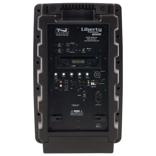 Anchor Audio LIB-BPDUAL Liberty Platinum Dual Basic PA Package with 2 Lapel Microphones (Discontinued)