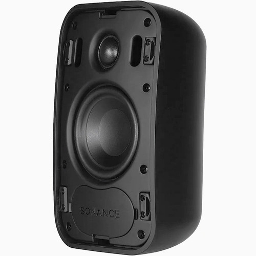 Sonance PS-S43T MKII Professional Series 4" 2-Way 60W 70V/100V Surface Mount Loudspeakers - Black Pair