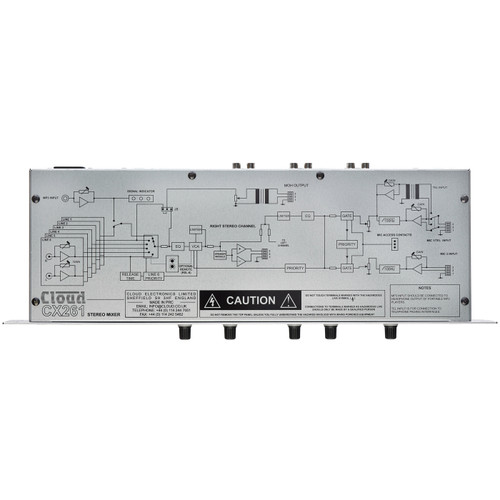Cloud Electronics CX261 Single Zone Control Mixer