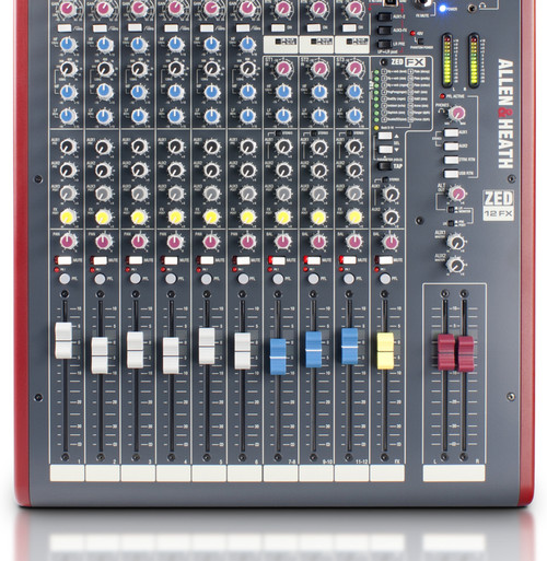 Allen & Heath ZED-12FX 12-Channel Multi-Purpose Mixer with FX