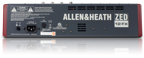 Allen & Heath ZED-12FX 12-Channel Multi-Purpose Mixer with FX