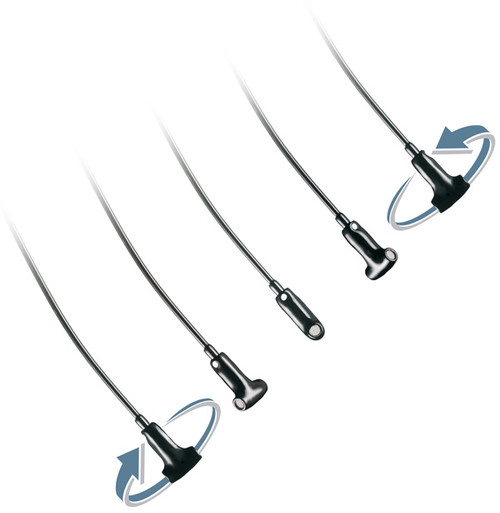 Audio-Technica BP894cH MicroSet Subminiature Cardioid Condenser Headworn Microphone - Black (Discontinued)