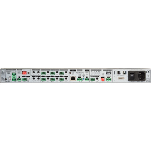 Back of Cloud Electronics MPA240MK2 Mixer Amplifier