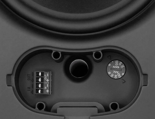 Sonance PS-S63T MKII Professional Series 6.5" 2-Way 120W 70V/100V Surface Mount Loudspeakers - Black Pair